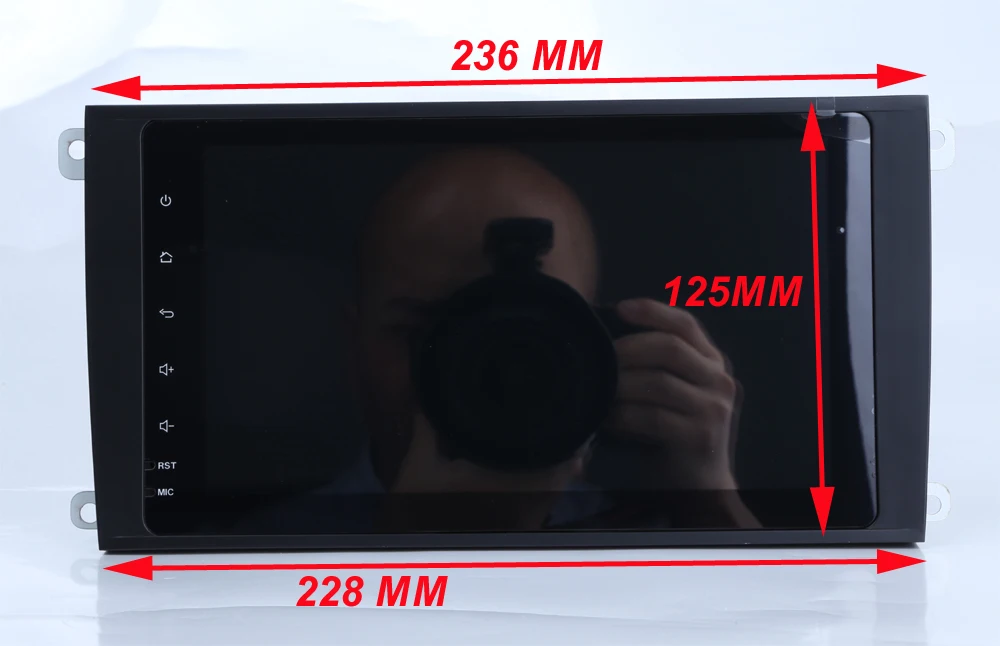 8''Full Touch Android 10.0 Quad Core Car DVD GPS Player For PORSCHE Cayenne 2003-2010 Stereo Sat Navi Auto Radio Navigation Wifi