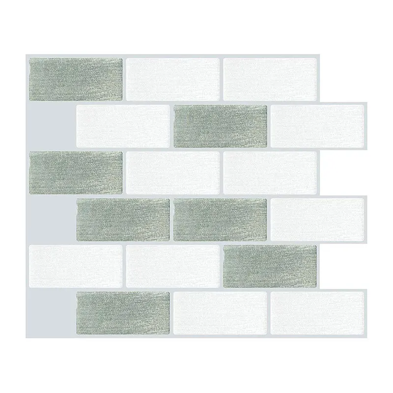2020 New Trend The High Quality 3D Vinyl Stickers Embossed Brick Waterproof Self-Adhesive Wallpaper Sticker for Bathroom Kitchen |