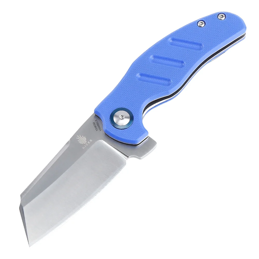 Тактический нож Kizer C01C V3488C3, мини овчарка, новинка, g10, нож для самозащиты, edc ножи