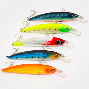 

5color 100mm 13g Fishing Lures Minnow Hard Baits Artificial Baits Fishing Tackle Free Shiping
