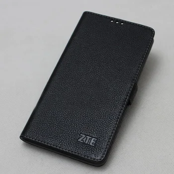 

Genuine Leather Flip Case For ZTE Axon 7 Cover Magnetic case For ZTE Axon 7 Cases Leather Cover Phone Cases Fundas