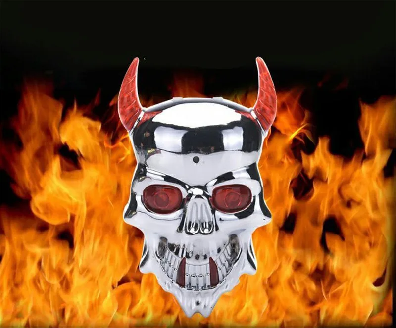 Bicycle-Laser-Taillight-Skull-Head-Shaped-Cycling-Safety-Warning-Light-7-Modes-Red-Green-Blue-Rear-Light-For-Bike-LT0028 (6)