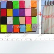 Бесплатный инструмент+ Выпекание в печи глины образования и обучения ПВХ глины детей Подарки Игрушка