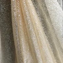 Мягкая сетка 1 м/лот 2 цвета бронзовая Сетка кружевная ткань свадебное платье вуаль DIY ткань прозрачная ткань для платья H017
