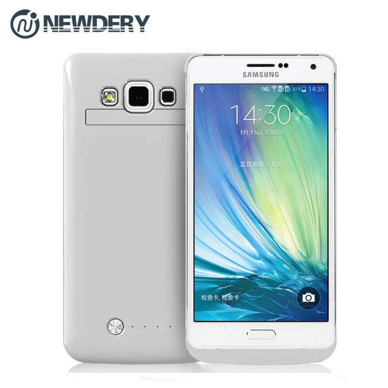 

NEWDERY For Samsung Galaxy A7 A 7 A7000 SM-A700F Battery case Rechargeable Backup Power Bank Charger Phone Case pack 4200mAh