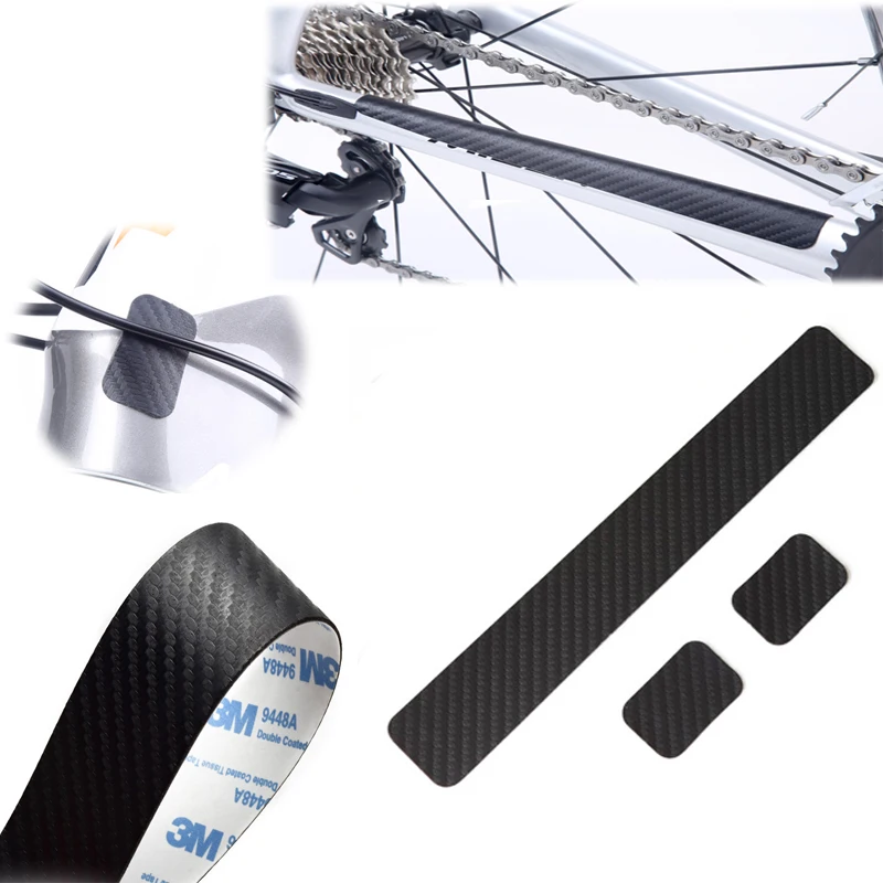 

Bicycle Stickers Bike Frames rub cut Protection Carbon film MTB Road bike Chain protect sticker