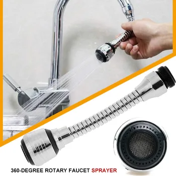 

Stainless Steel 360 Degree Rotatable Water Saving Faucet Tap Aerator Diffuser Faucet Nozzle Filter Water Faucet Bubbler Aerator