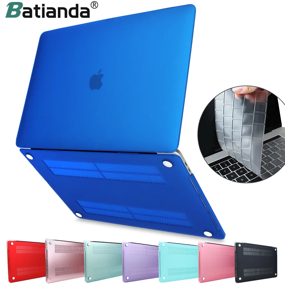 For MacBook Pro Air Retina 11 12 13 15 Crystal & Matte Laptop Case For 2018 Macbook Pro 13 15 Touch Bar A1989 A1708 Hard Cover For MacBook Pro Air Retina 11 12 13 15 Crystal & Matte Laptop Case For 2018 Macbook Pro 13 15 Touch Bar A1989 A1708 Hard Cover