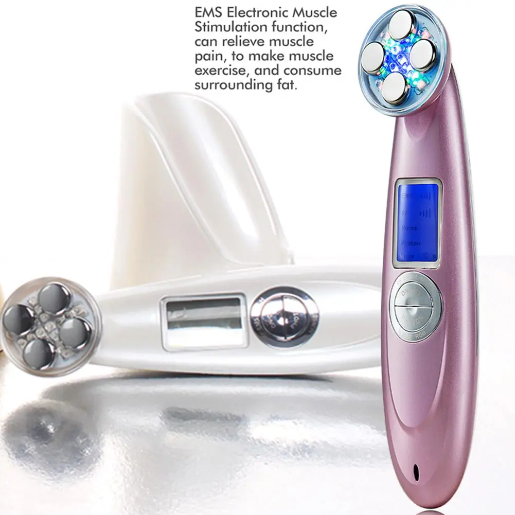 Electric Facial Massager Rechargeable Skin Firming Care Handheld