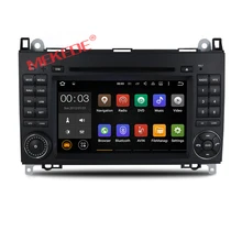 4G wifi 2GRAM Android 7.1 Car GPS navigation for Mercedes/Benz Sprinter B200 B-class W245 B170 W209 W169 with dvd player radio