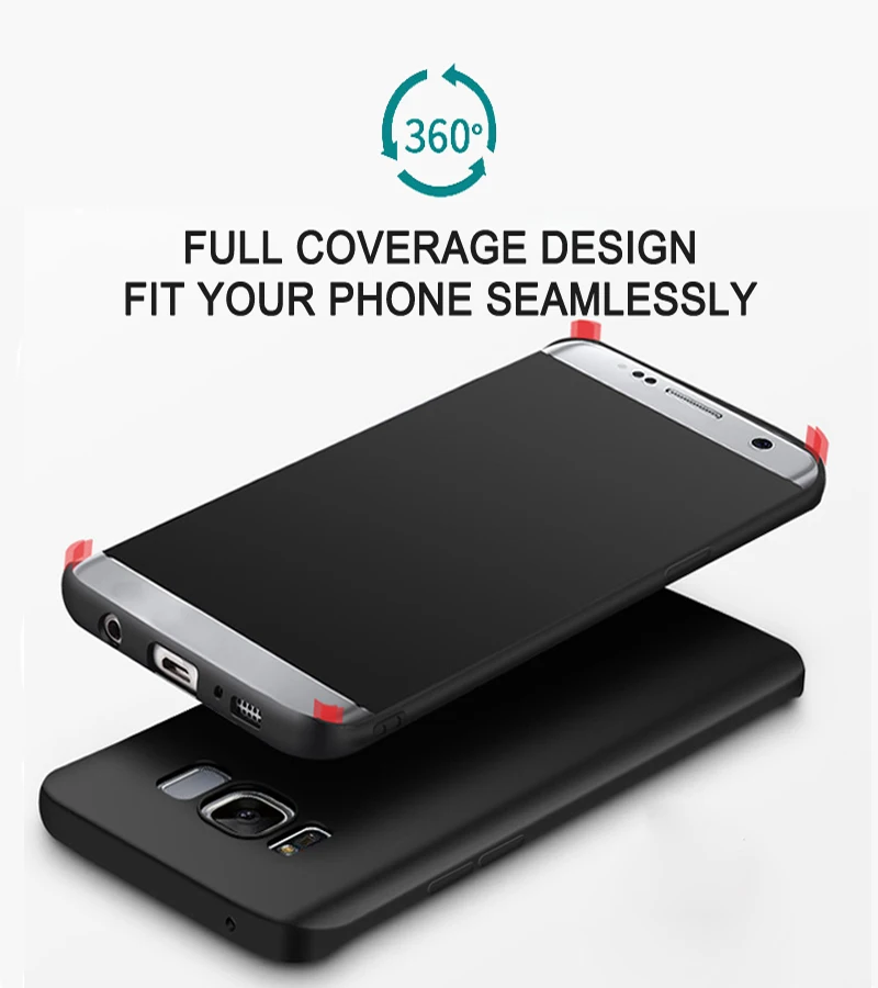 best galaxy s22 ultra case For Samsung Galaxy S8 Case Silicone Slim Full Cover For Samsung Galaxy S7 Edge S8 S9 Plus Note 8 Note 9 J4 J6 J8 A6 Soft cases samsung s22 ultra case
