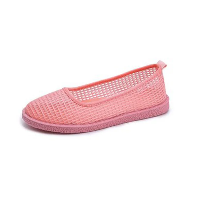 

Women Flat Platform Shoes Woman Comfortable Breathable Women's Flats Casual Mesh Shoes woman 2018 Summer zapatos mujer