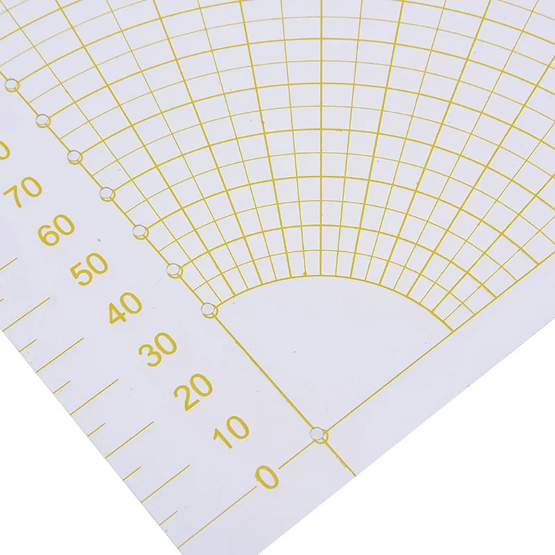 Peerless 16x16 см «сделай сам» прозрачный+ желтый пластик пэчворк параллельная линейка шитье Швейные Портной круг резак инструмент