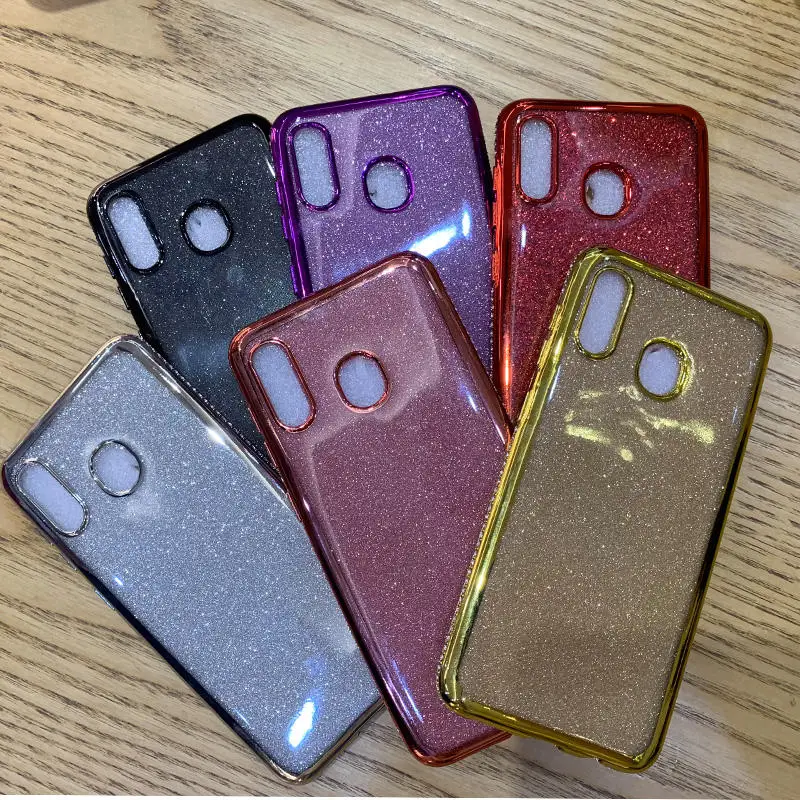 Glitter Diamond Bling Soft TPU Case Cover on sfor Samsung A10 A20 A30 A50 A40 A70 A60 M10 M20 M30 Shiny Silicon Phone Capa Coque (2)