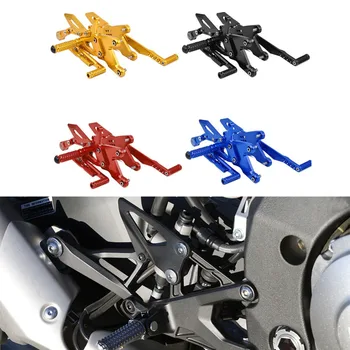 

CNC Adjustable Footrests Foot Rests Rearset Rear Sets Footpegs Pedal for 2015 2016 2017 Yamaha YZF R1 Y Z F R 1