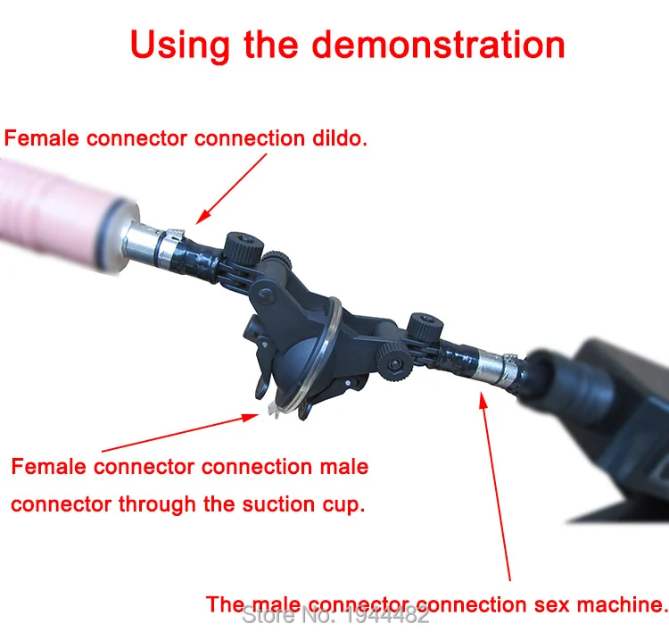 Секс-машина дополнение к фаллоимитатору фиксированный кронштейн, разъем и разъем для пениса с присоской, механические секс-игрушки
