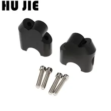 Мотоцикл 28 мм ЧЕРНЫЙ рукоятка зажим поднял продлить велосипедное крепление Райзер для BMW F800R F800 R