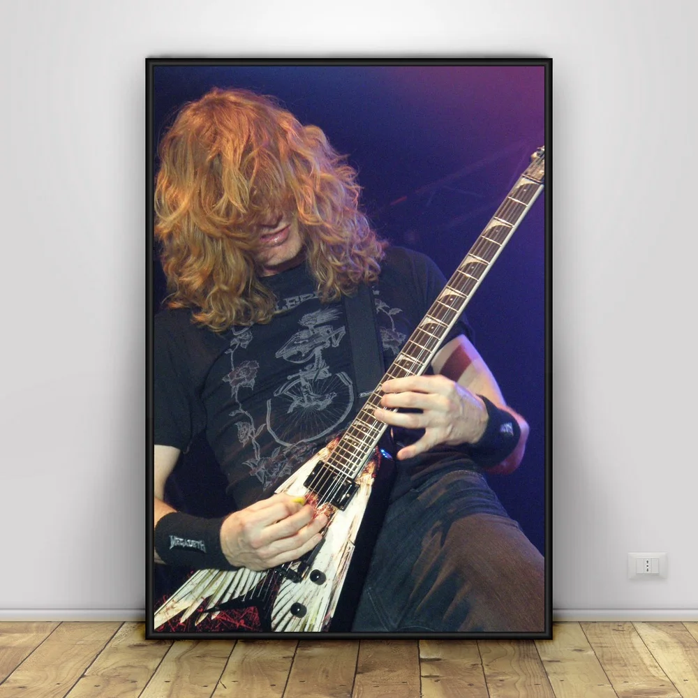 David Scott Mustaine Art Silk Poster Home Decor 12x18 16x24inch | Дом и сад