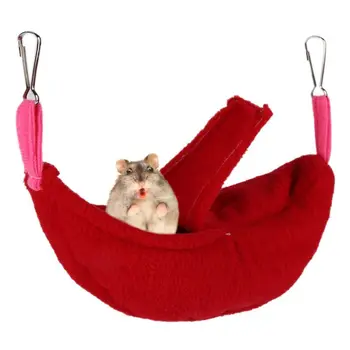 

new Pet Banana Shape House Hammock Bunk Bed House Toys Cage For Sugar Glider Hamster Bird rat Small Animals