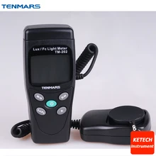 Цифровой светодиодный фонарь измерительный прибор люменометр Люксметр TM202