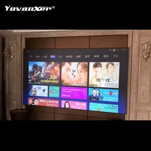 60 72 84 100 120 inch Grey Screen Reflective Fabric Projection Screen For XGIMI H1 H2 H1S Z6 Z4 JMGO J6S Projector Beamer