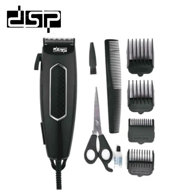DSP электрическая машинка для стрижки волос с одним лезвием машинка для стрижки волос парикмахерский триммер для волос Инструменты для укладки 220-240 В 50 Гц 12 Вт