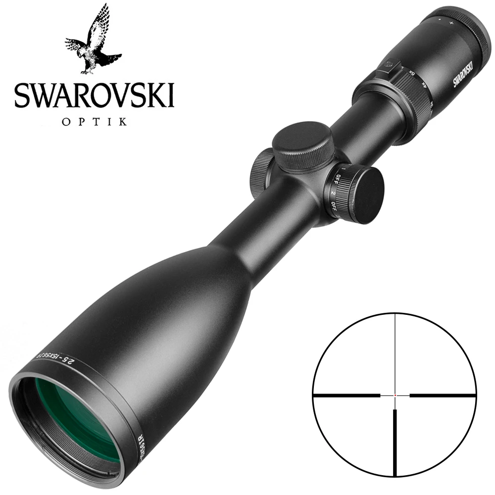 Swarovskl 2,5-15x56 IRZ3 прицел F15 красная точка сетка оптика охотничий прицел тактический целевой телескоп оптические прицелы