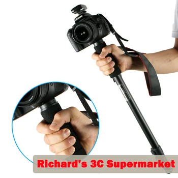 

100% WT1003 WT-1003 Professional Alloy Camera tripod Monopod Stand 67" Camera For Canon Eos Nikon D DSLR camera And Phone