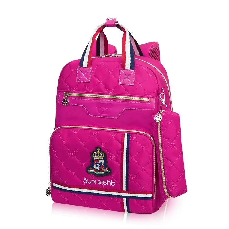 

Nylon waterproof women/men backpack kids school bag with pencil bag mochila infantil escolar bolsa bolso for teenager girls boys