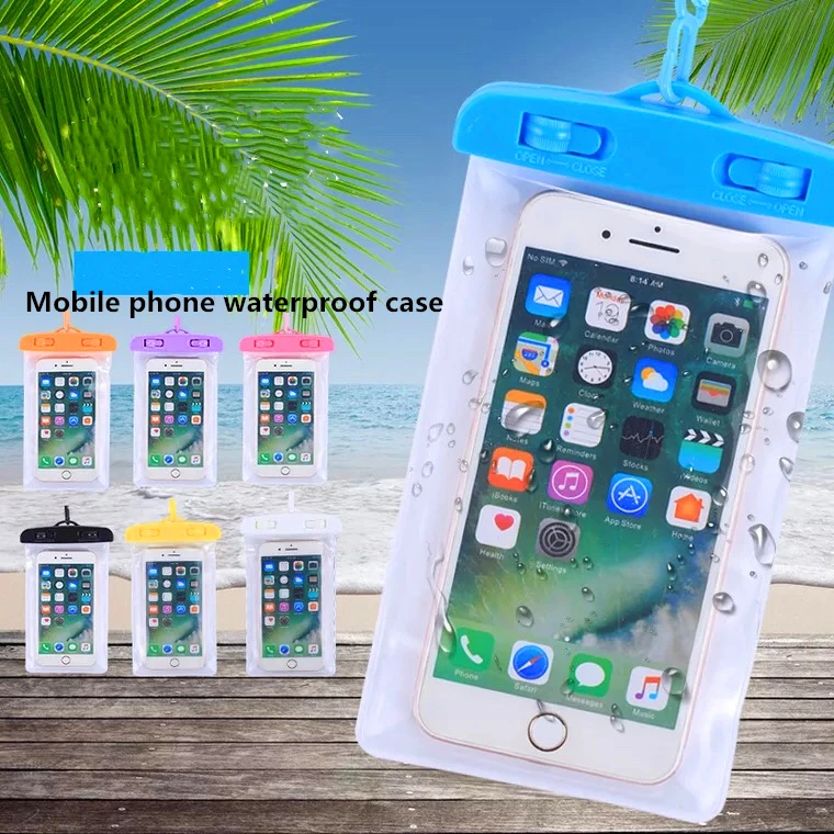 

Waterproof Phone Bag Phones portable bag Dry Pouch Protective PVC Swimming Bags IPX8 Universal Underwater Phone Case