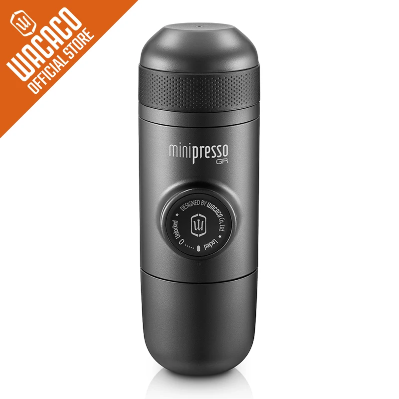  Wacaco Minipresso GR Portable Espresso Coffee Machine Compatible Ground Coffee Small/Mini Travel Co