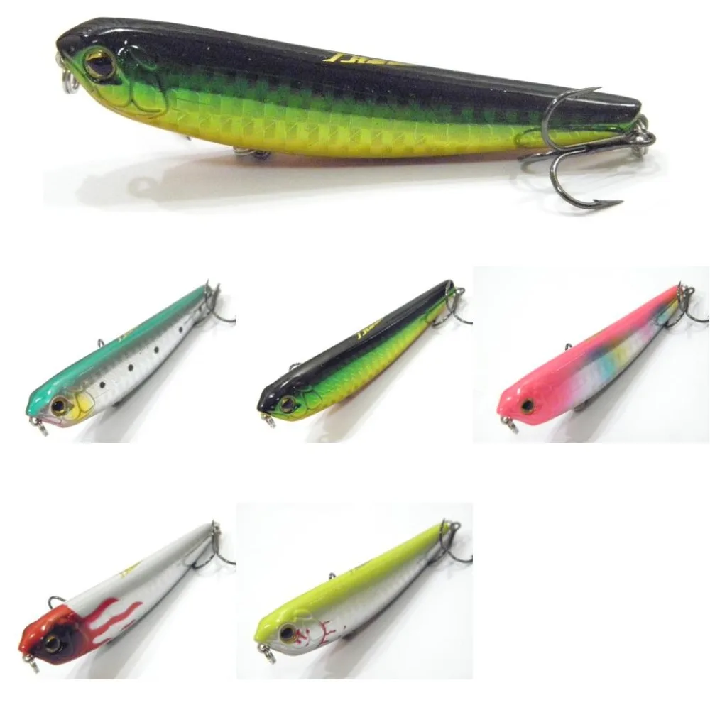 Fishing Lure Topwater Walking Crankbait Hard Bait Fresh Water Shallow