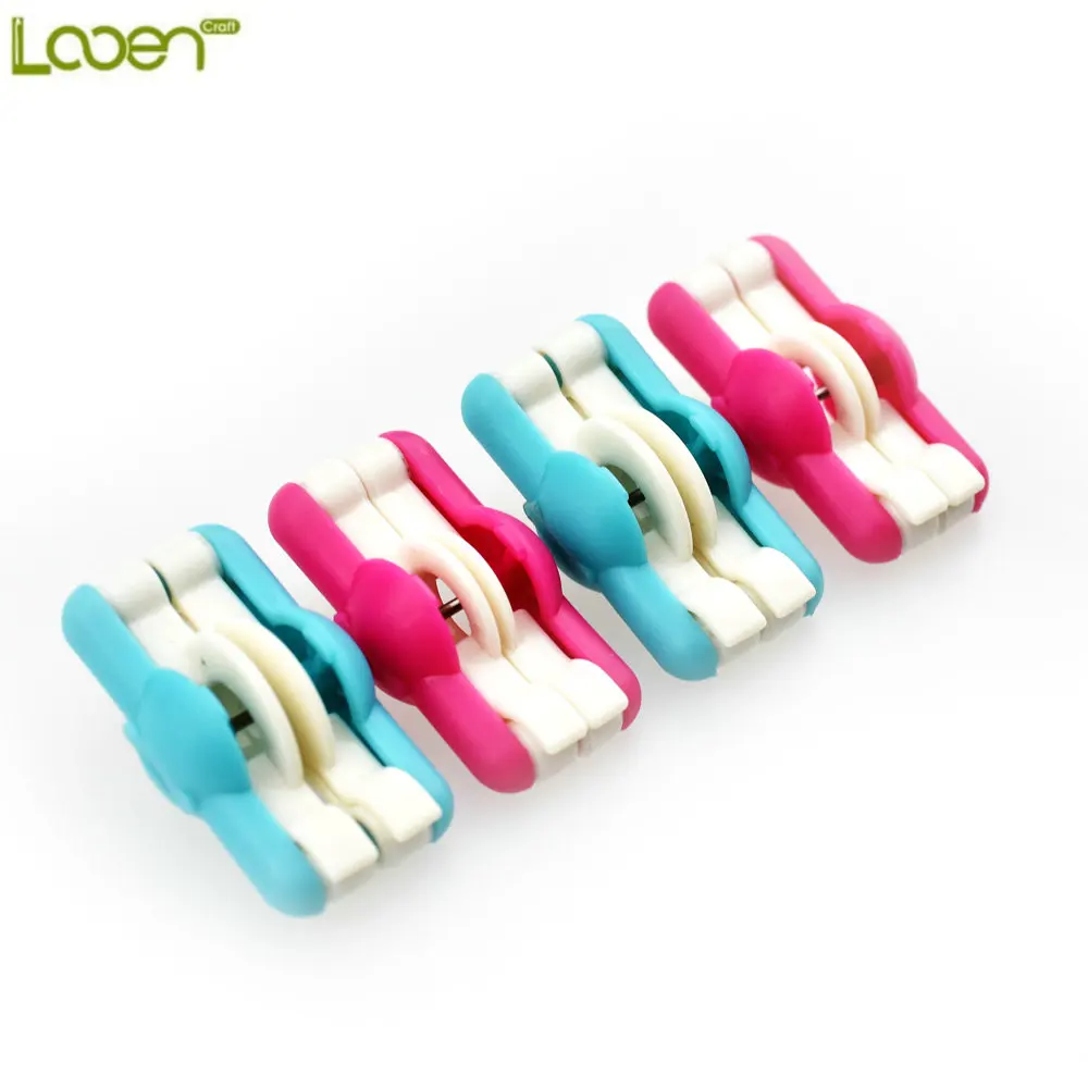 

2 Pcs/set Mini PomPom Maker Fluff Ball Weaver Needle Knitting Wool Tool Yarn Knitting Loom For Women DIY Craft Tools