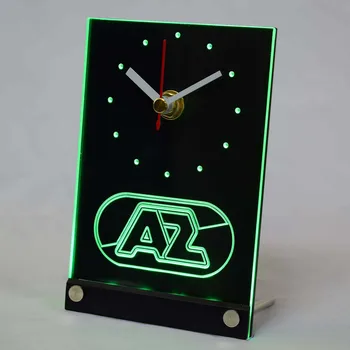 

tnc1013 AZ Alkmaar Zaanstreek Eredivisie 3D LED Table Desk Clock