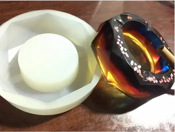 

Silicone DIY ashtray Mold For Epoxy Resin Jewelry Making Craft Tools resin molds for jewelry