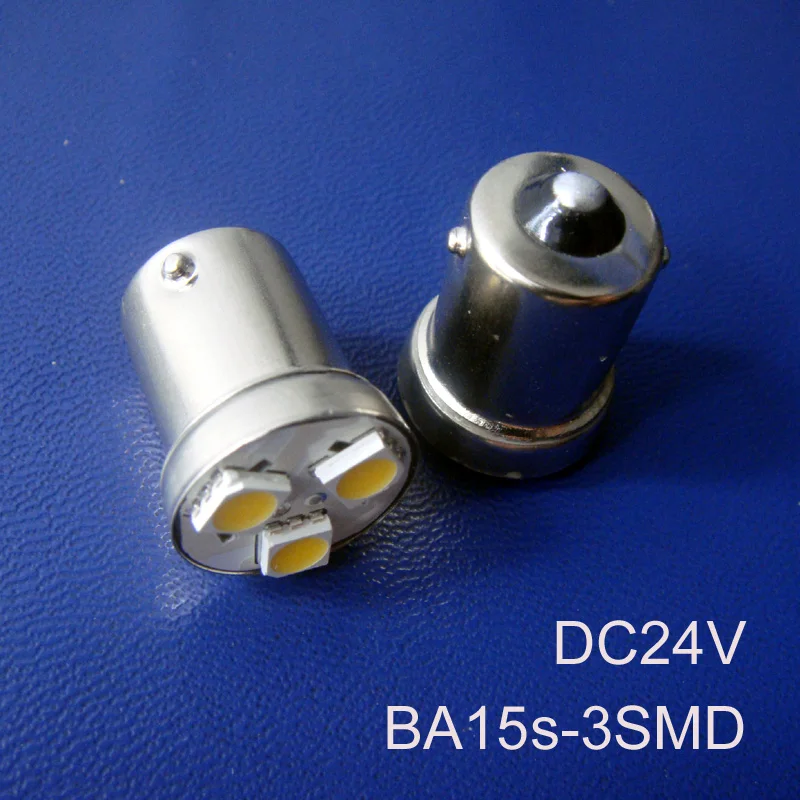 Светодиодная лампа BA15s PY21W P21W 1141 BAU15s 1156 24V для грузовиков свет светодиодная задняя