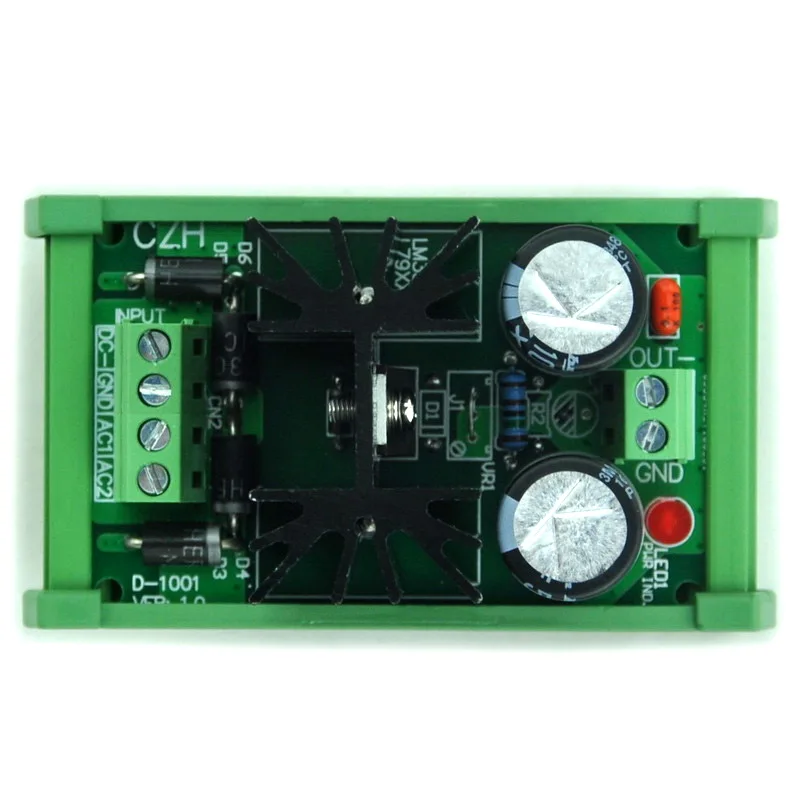 DIN рейка крепление отрицательный 24 В постоянного тока модуль регулятора напряжения, высокое качество
