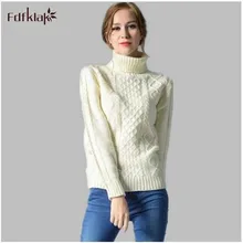 Европейский стиль Брендовые женские Вязаные свитеры на осень-зиму Длинные рукава v-образным вырезом, зимний свитер, толстый теплый свитер для женщин A280