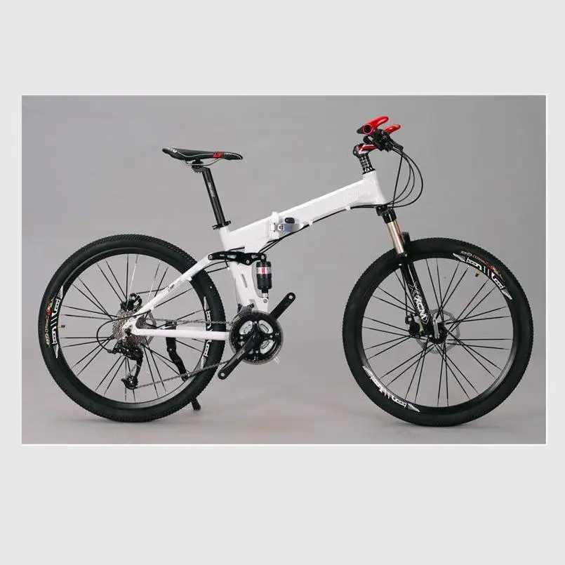 Top Kalosse  alloy spokes   26*2.125  DIY colors  bicycle foldable   21/24/27/30 speed  Hydraulic brakes , mountain bike man 0