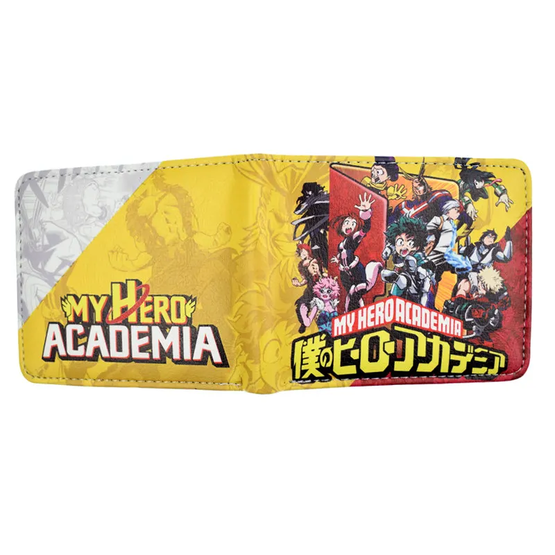 Лидер продаж My Hero Academia кошелек с карманом для монет держатель для карт - Цвет: QY120824