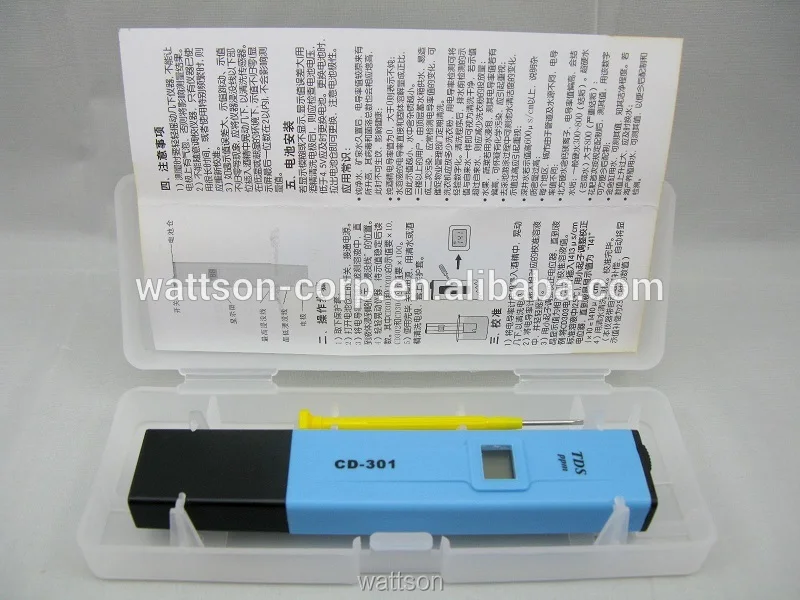 Pen ppm meter, digital pocket ppm meter cd-301 10-1990ppm