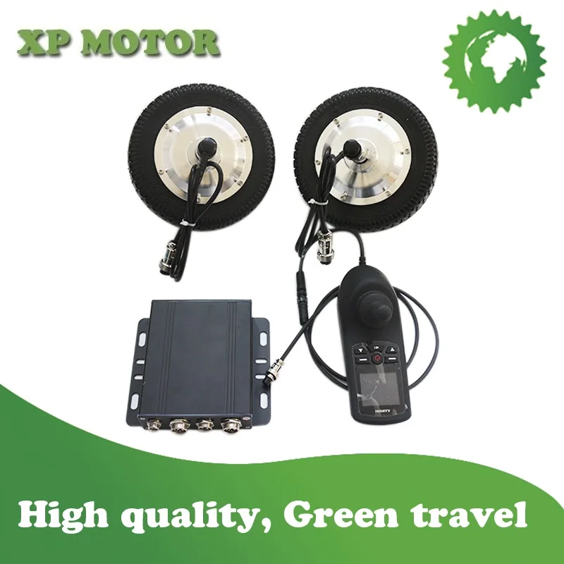 

Daul 180W Electric wheelchair Hub Motor kits with Joystick controller system