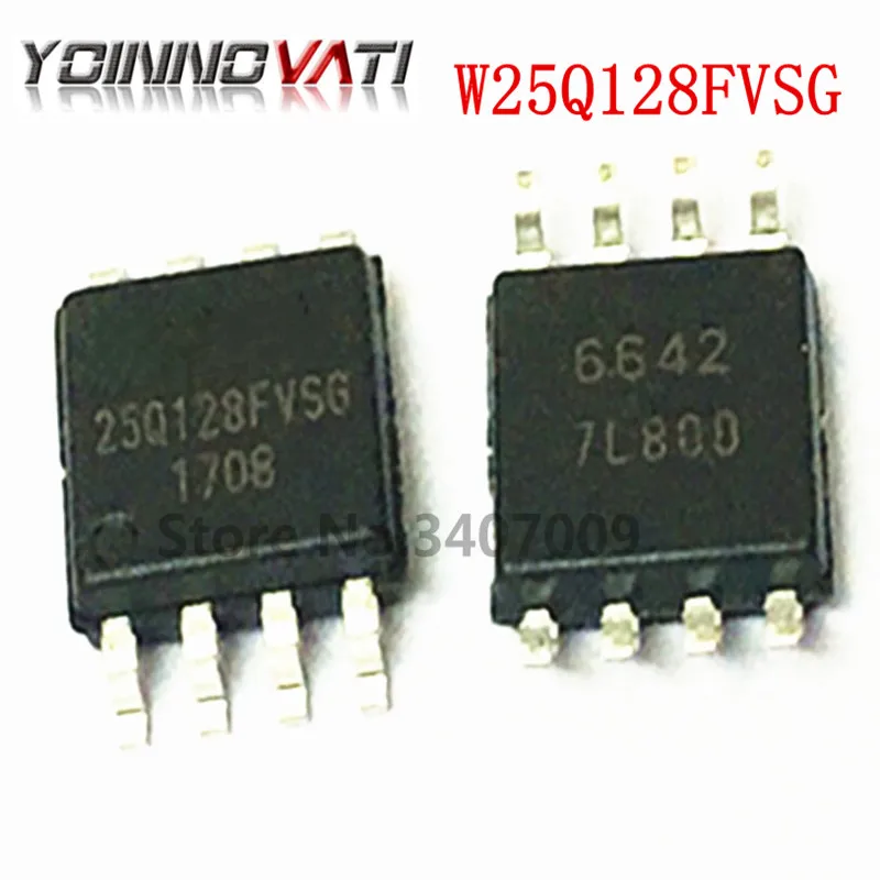 50 шт. W25Q128FVSG SOP8 25Q128FVSG 25Q128 W25Q128FVSSIG W25Q128 новый оригинальный | Обустройство дома