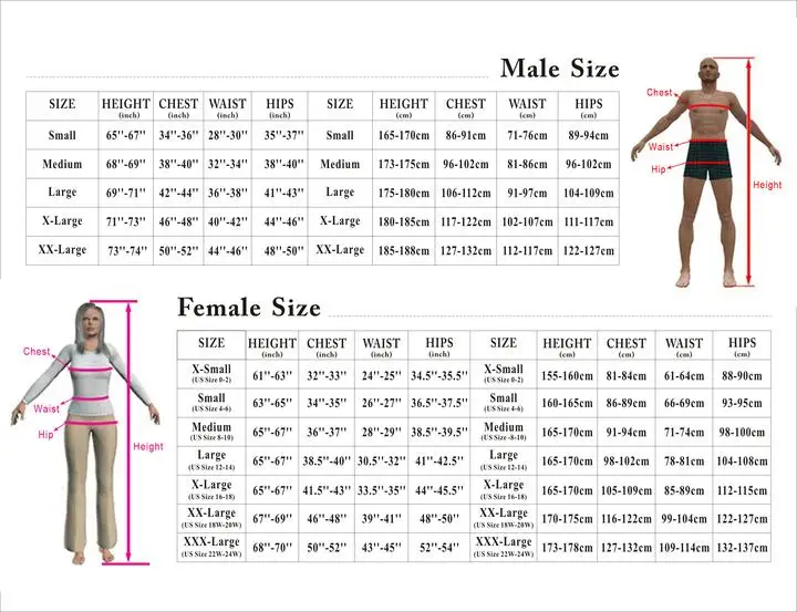 SIZECHART