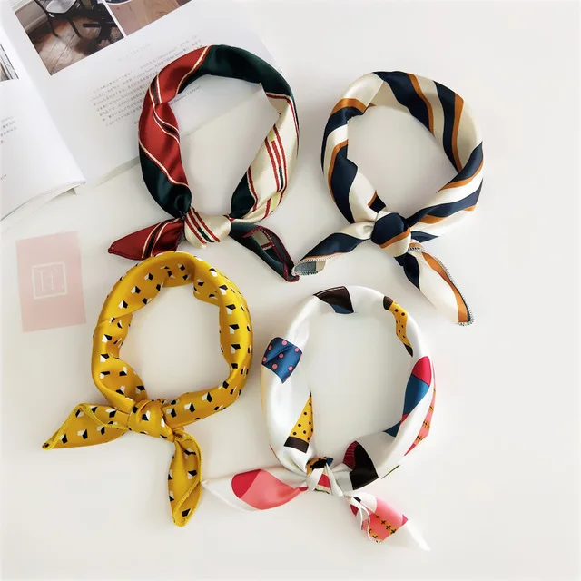 New 50*50cm Small scarf Scarf Wild Wild Steed Scarf Decorative Fashion Small Scarf 1