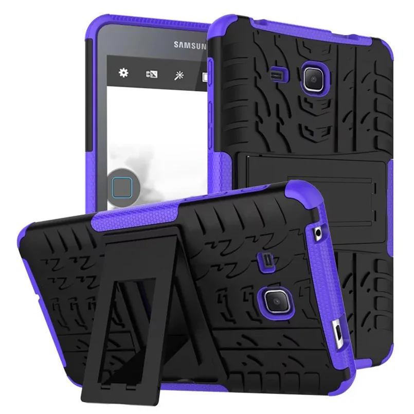 Tablet Case for Samsung Galaxy Tab A6 7.0inch SM-T280 T285 TPU and PC Heavy Duty 2 in 1 Hybrid Rugged Durable Cover for Samsung SM-T280 SM-T285 f
