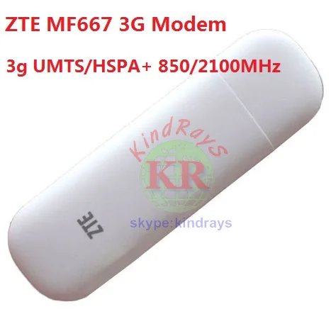 Zte MF667 USB модем 3g WCDMA/HSPA + 2100/1900/900/850 мГц 21,6 Мбит/с PK MF669