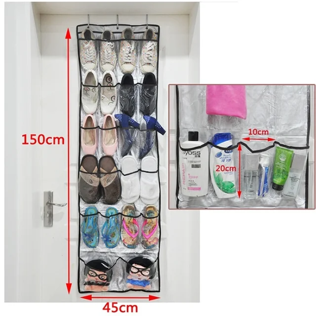 Hot 22 Pockets Door Hanging Living Room Storage Bag Shoe Rack Wall Hot 22 Pockets Door Hanging Living Room Storage Bag Shoe Rack Wall Shoes Organizer Hanger