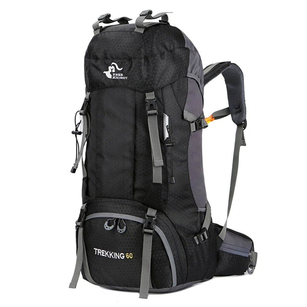 

New 50L&60L Outdoor Backpack Camping Climbing Bag Waterproof Mountaineering Hiking Backpacks Sport Bag Climbing Rucksack jooyoo