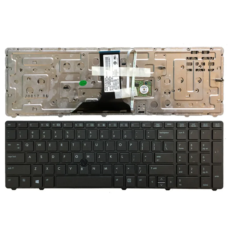 Клавиатура ноутбука США для hp EliteBook 8760 w 8770 w 701454-001 6037B0081325 с джойстик